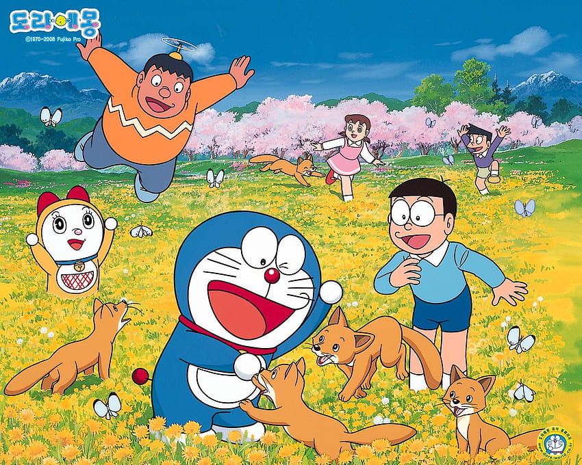 Doraemon Background. Beautiful, Yellow Doraemon HD wallpaper | Pxfuel