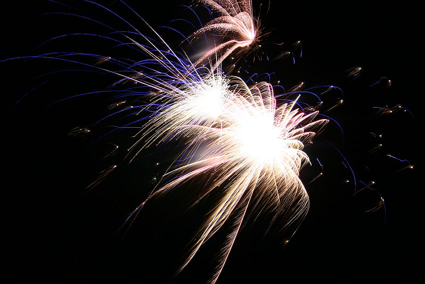 Flair for the Dramatic, night, fireworks, lights, starlight papel de parede HD