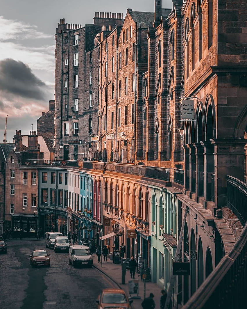 Victoria Street, Edinburgh [] : CityPorn HD phone wallpaper