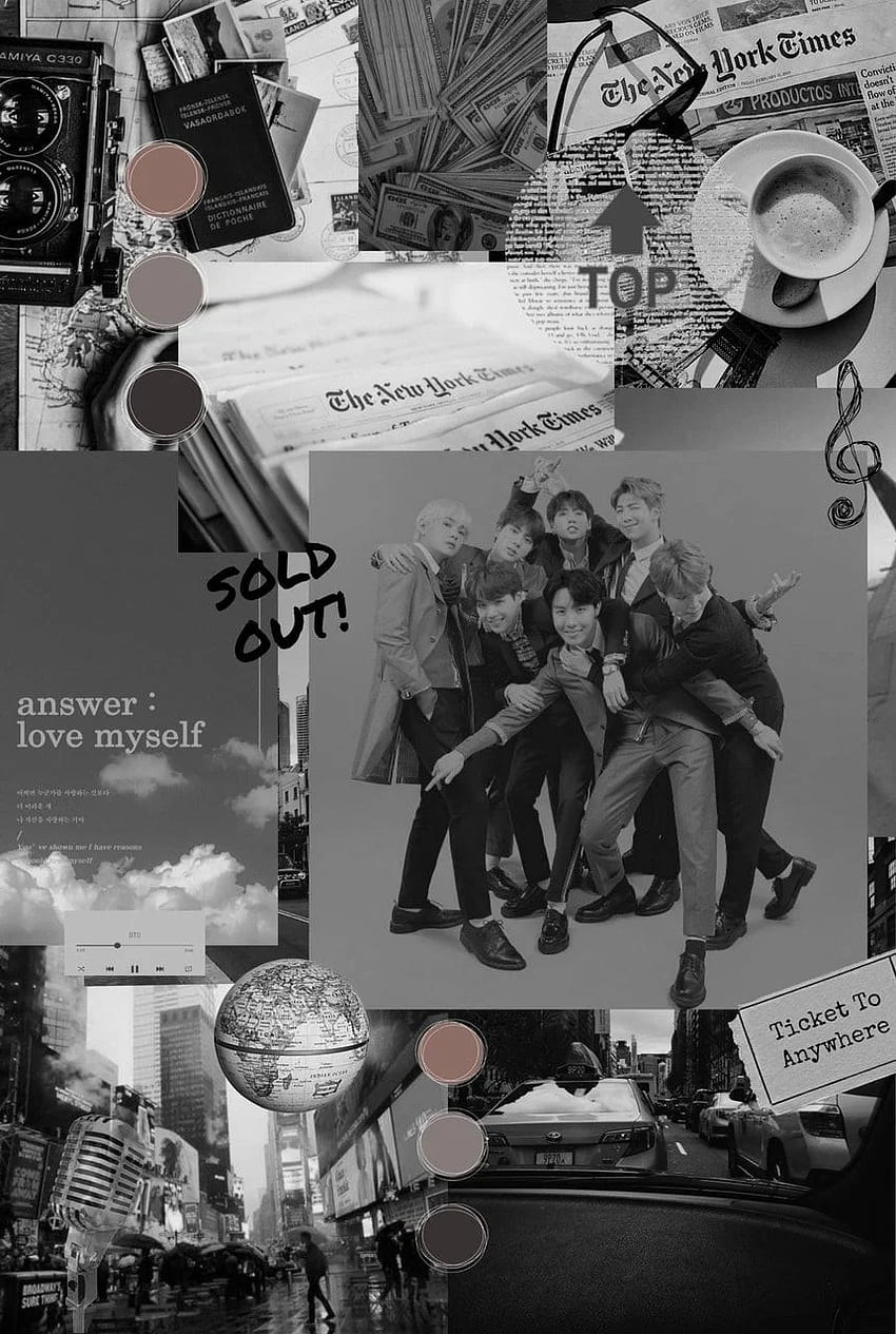 Aesthetic Bts uploaded, BTS Black Aesthetic HD phone wallpaper | Pxfuel