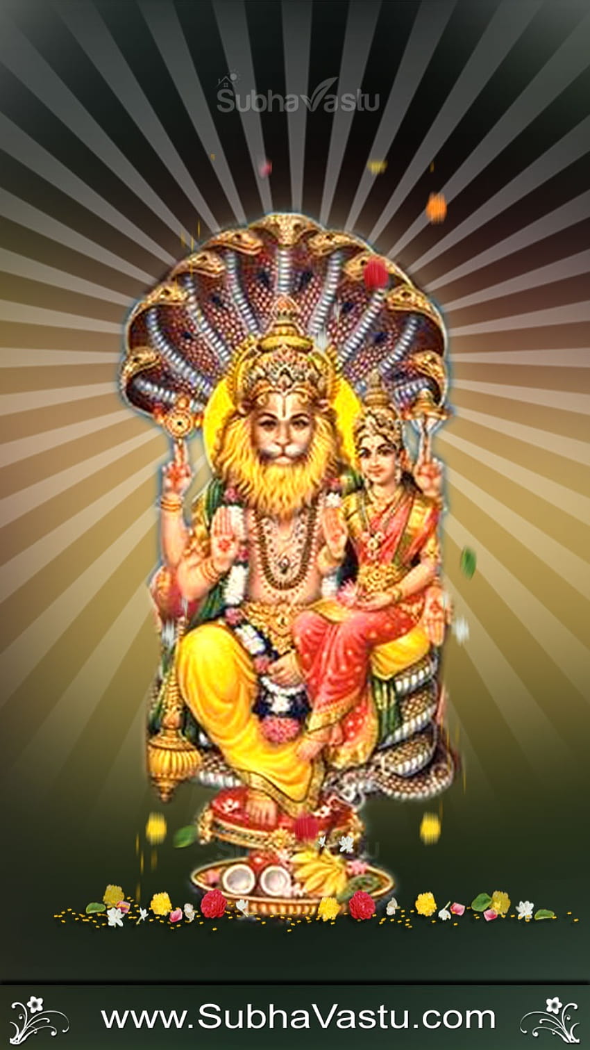 Narasimha Swamy, Tuan Lakshmi Narasimha wallpaper ponsel HD