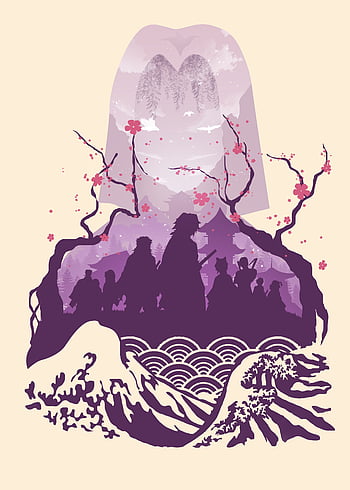 Demon Slayer' Poster by Sooru, Displate