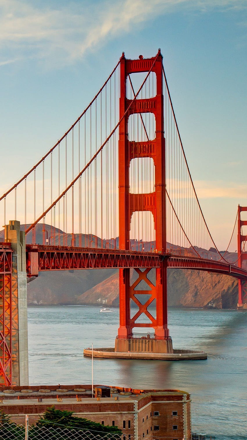 Най-добрите неща за правене в Сан Франциско. Мост, Мост Голдън Гейт, Калифорния, Червен мост HD тапет за телефон