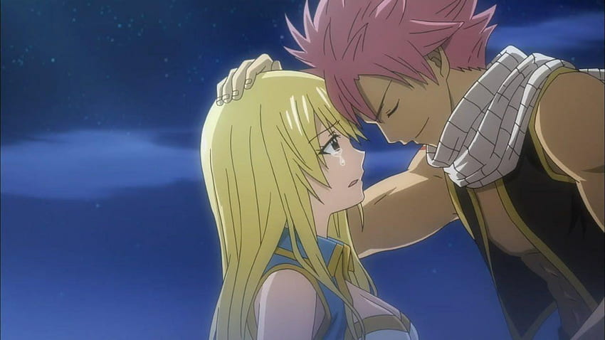 Fairy Tail Lucy und Natsu HD-Hintergrundbild