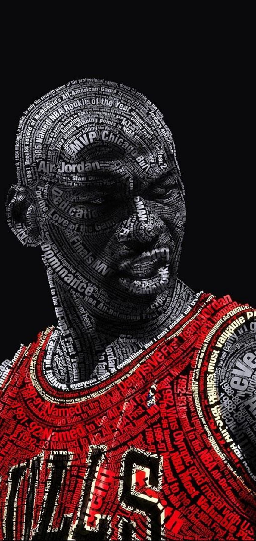 Jordan: Top Best of Michael Jordan (2020), Jordan Art Tapeta na telefon HD