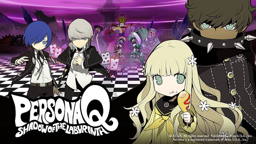 Persona Q: Shadow of the Labyrinth . Background HD wallpaper