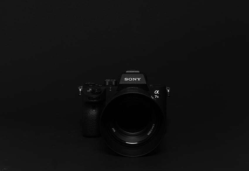 검은색 Sony 카메라 · 주식 HD 월페이퍼