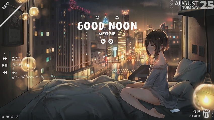 30 Best Rainmeter ThemesSkins for 2019  Anime wallpaper 1920x1080 Anime  scenery wallpaper Aesthetic desktop wallpaper