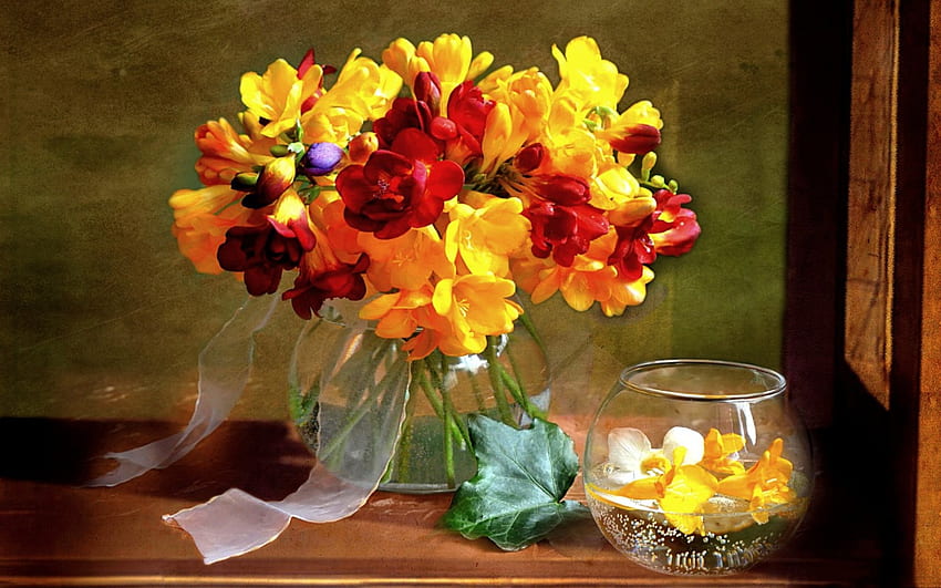 PRETTY FLOWER, summer, still life, bouquet, sia, lowers, vase HD wallpaper