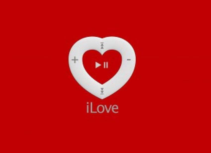 o novo precursor do Ipod!, doce, pare, amo, fofo, legal, jogar, ipod, amor, vermelho, inteligente, engraçado, adorável papel de parede HD