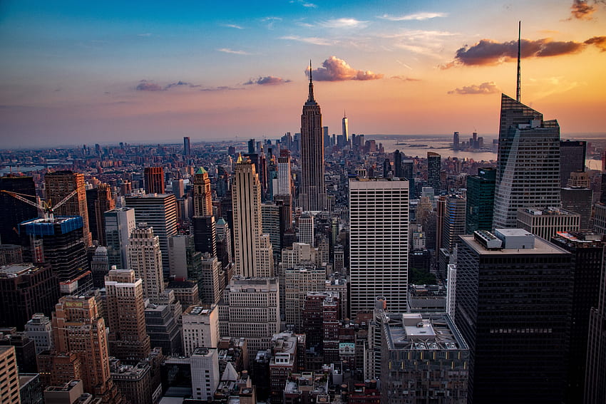 Paisaje urbano, edificios, ciudad, Nueva York fondo de pantalla