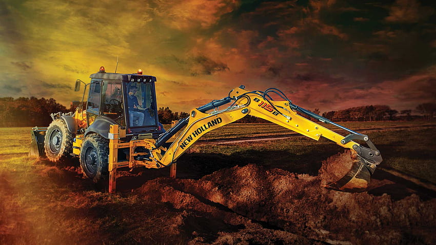 New Holland Construction - North East Tractors and Machinery HD wallpaper
