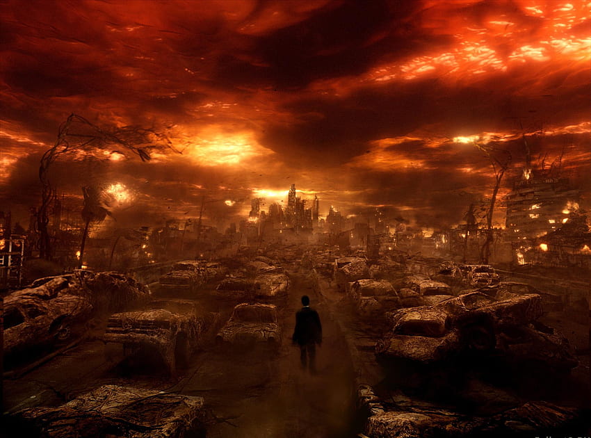 Post Apocalyptic, Hell, Constantine, Apocalypse End Of, End of the World HD тапет