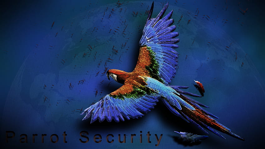 Az önce bitirdim: ParrotOS, Parrot Linux HD duvar kağıdı