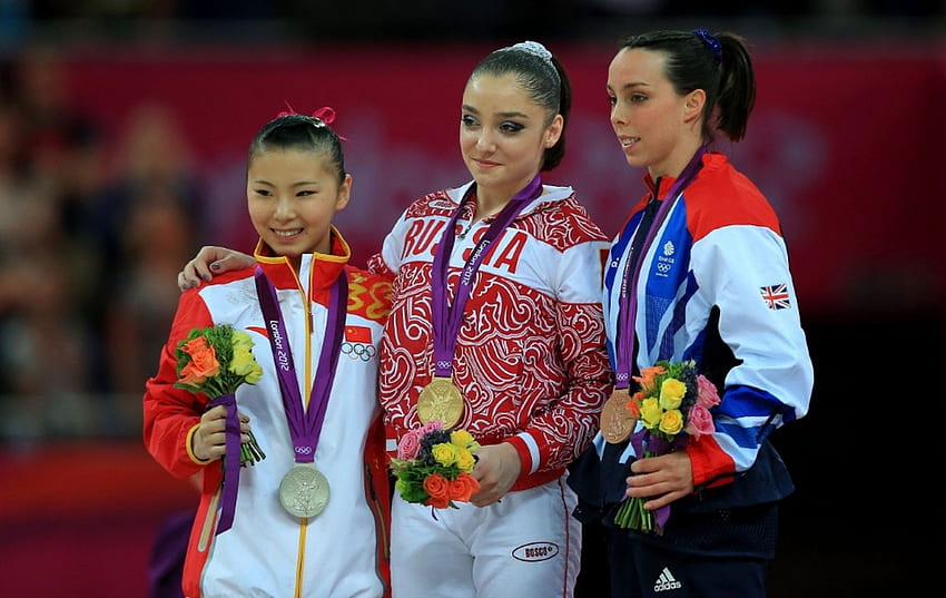 Aliya Mustafina ganó la medalla de oro - fondo de pantalla