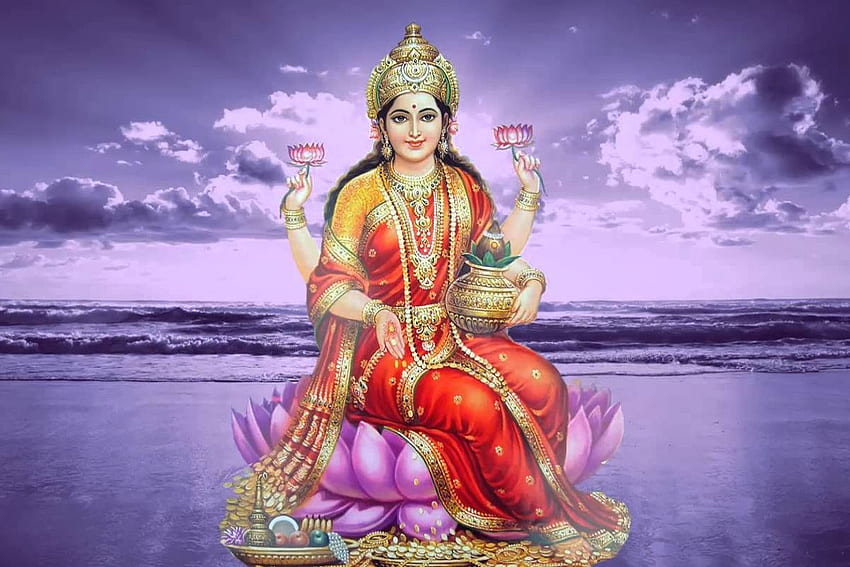 of Maa laxmi(lakshmi) Devi. Maa Laxmi HD wallpaper