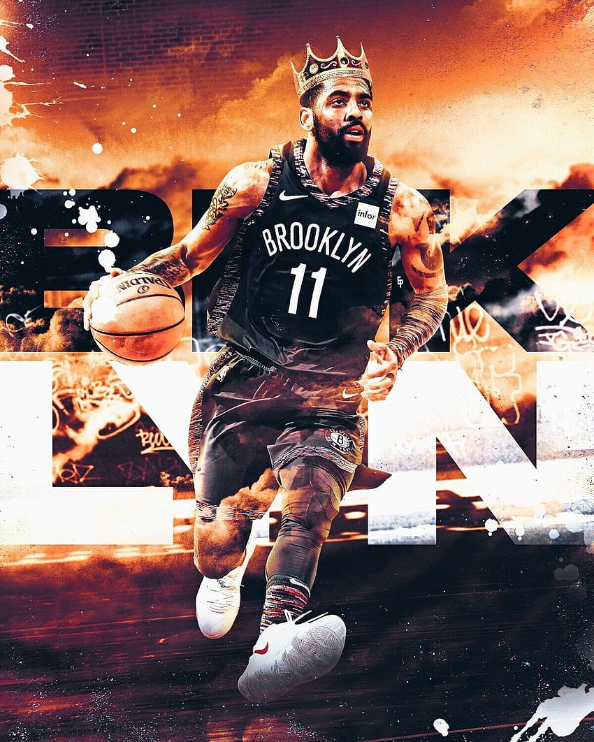 Kyrie Irving Brooklyn Nets Canvas Painting - Basketball Canvas