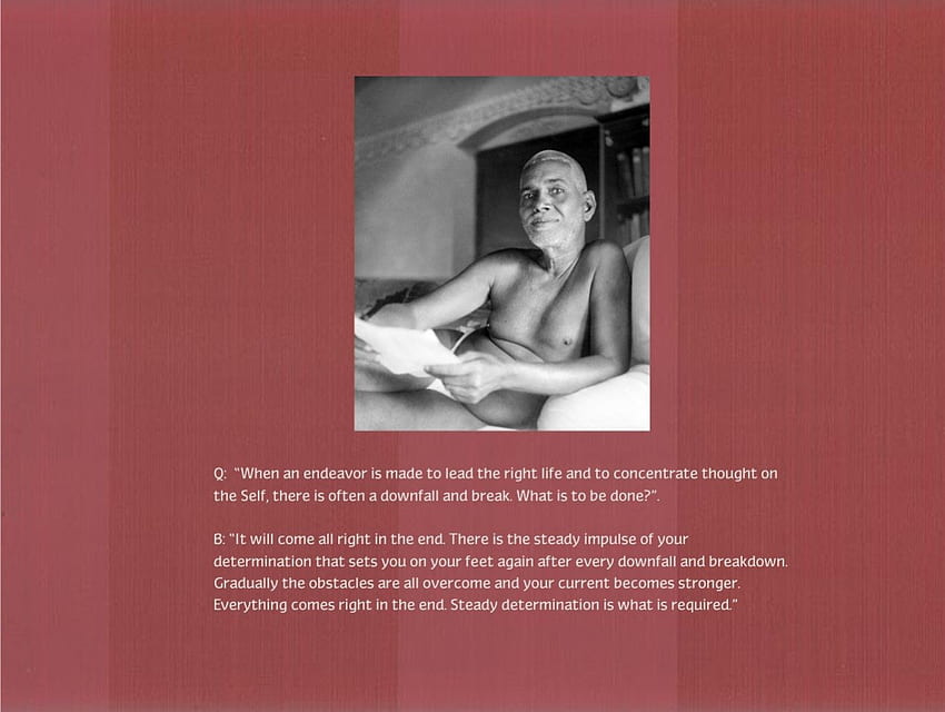 Spiritual Quotes by Sri Ramana Maharshi, spirituality, quotes, ramana, advaita, maharshi, meditation, non duality HD wallpaper