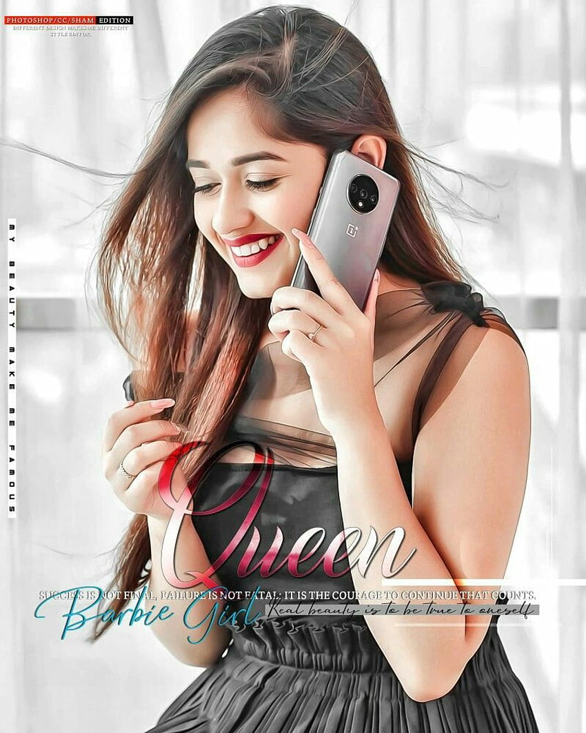 Beautiful Girl Jannat Zubair With Mobile HD phone wallpaper
