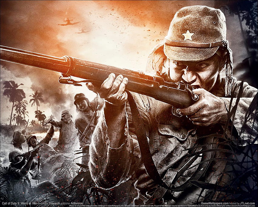 Japan Soldier, , Japan Ww 2 Soldier - Call Of Duty World At War Japao - & Background, Japan WW2 HD duvar kağıdı