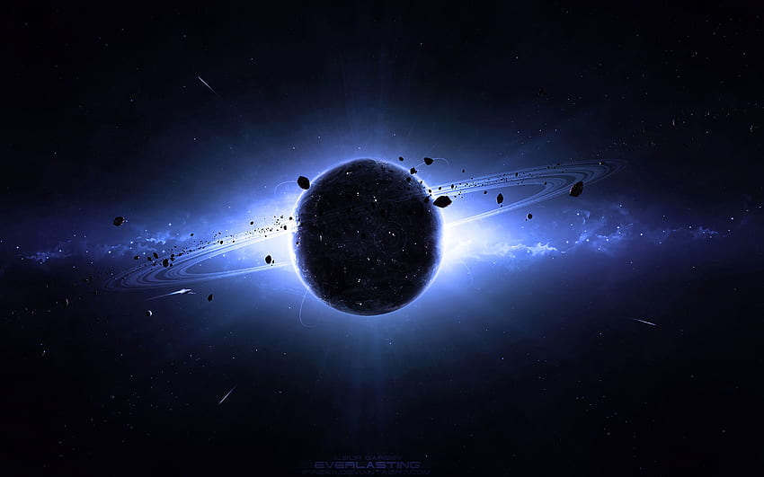Universe, Planet, Saturn HD wallpaper
