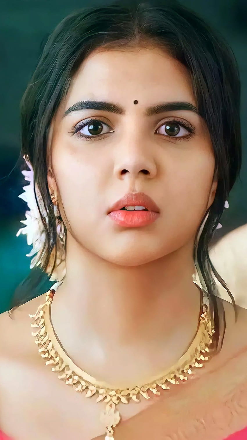 Kalyani Priyadarshini, Saree-Schönheit HD-Handy-Hintergrundbild