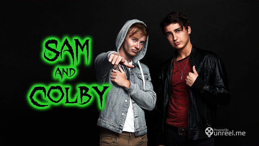 Download Sam And Colby Black And White Wallpaper  Wallpaperscom