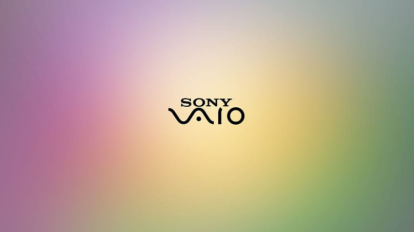ソニーのラップトップのロゴ。 sony vaio ロゴのグループ。 ソニーのロゴは 高画質の壁紙