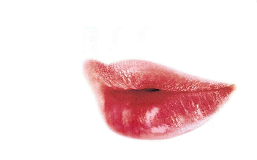 Red Lips, Lip Gloss HD wallpaper