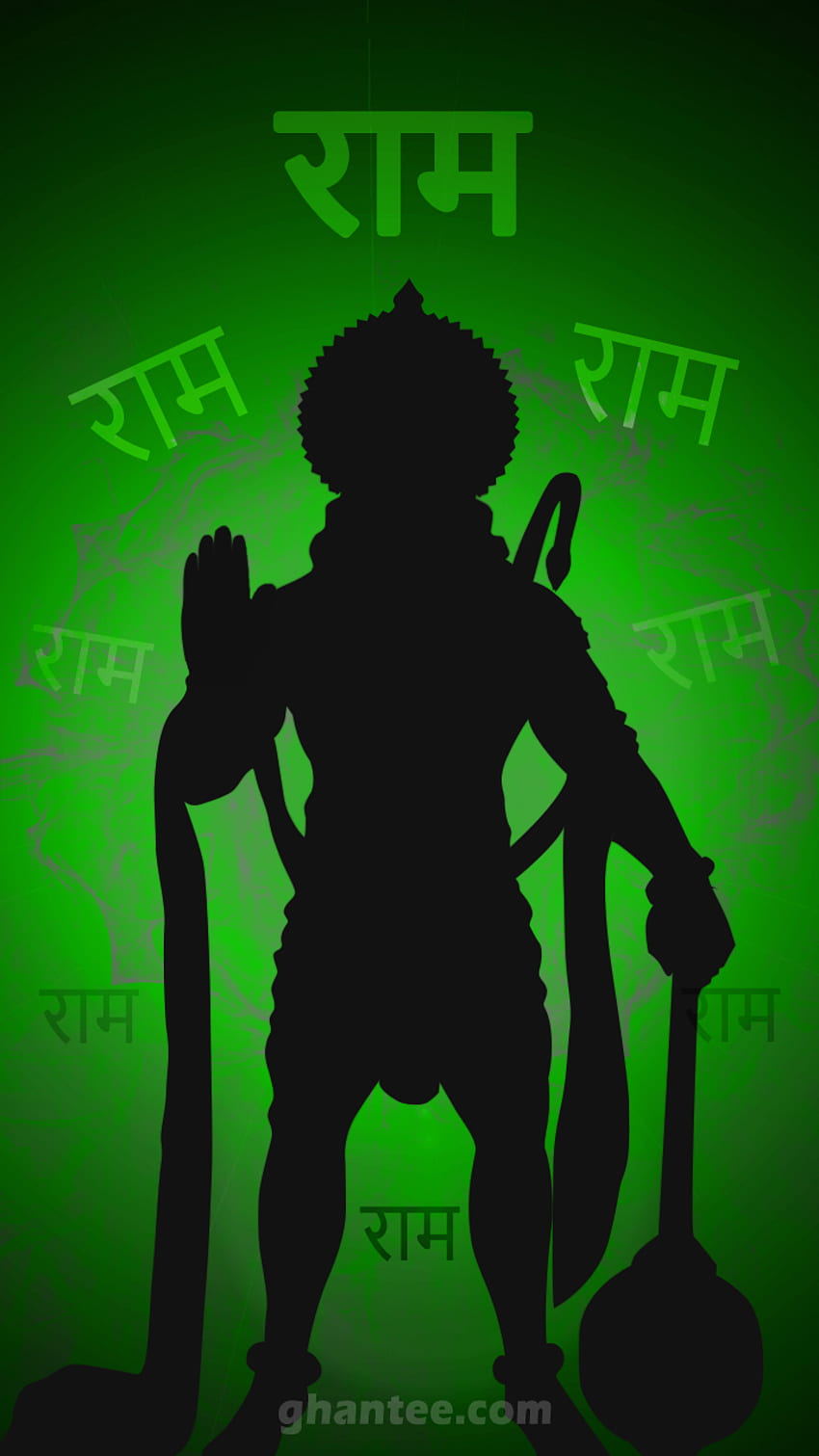 hanuman - Jai shri ram, Lord Hanuman HD phone wallpaper