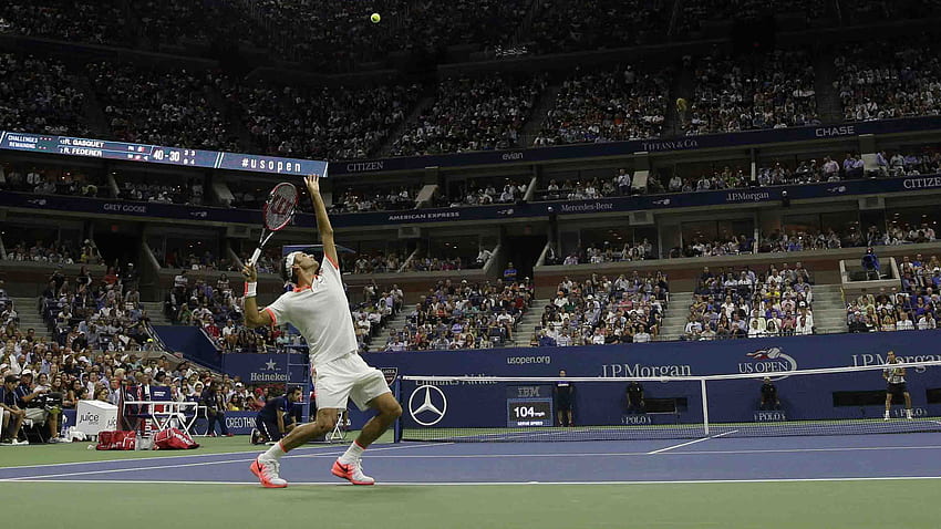 Layanan luar biasa, Roger Federer Melayani Wallpaper HD