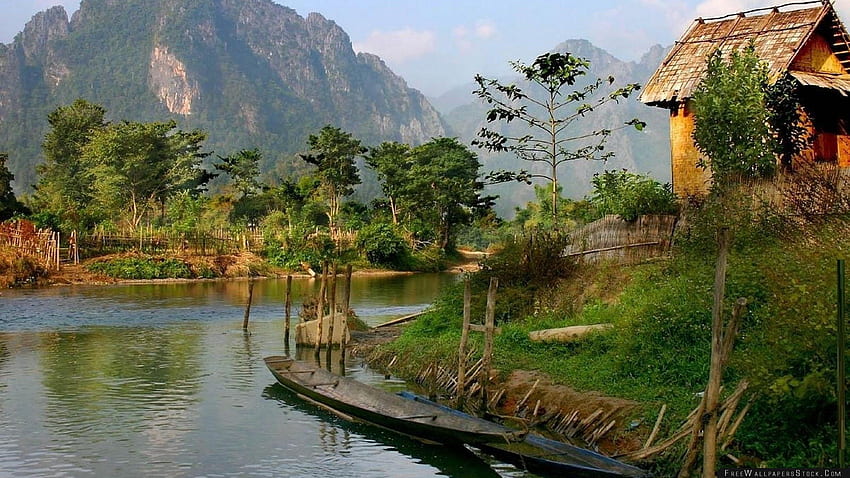 Berg, Bergstation, Vietnam, Berg, Vietnam-Landschaft HD-Hintergrundbild