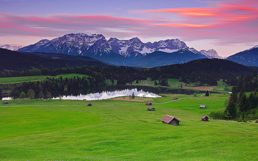 bavaria. Bavaria germany . Germany castles, Bavaria germany, Landscape, German Alps HD wallpaper