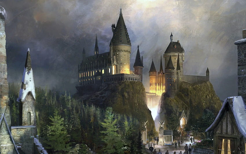 Castle Computer , Background Id: 122706. Harry potter theme park, Hogwarts, Harry potter world HD wallpaper