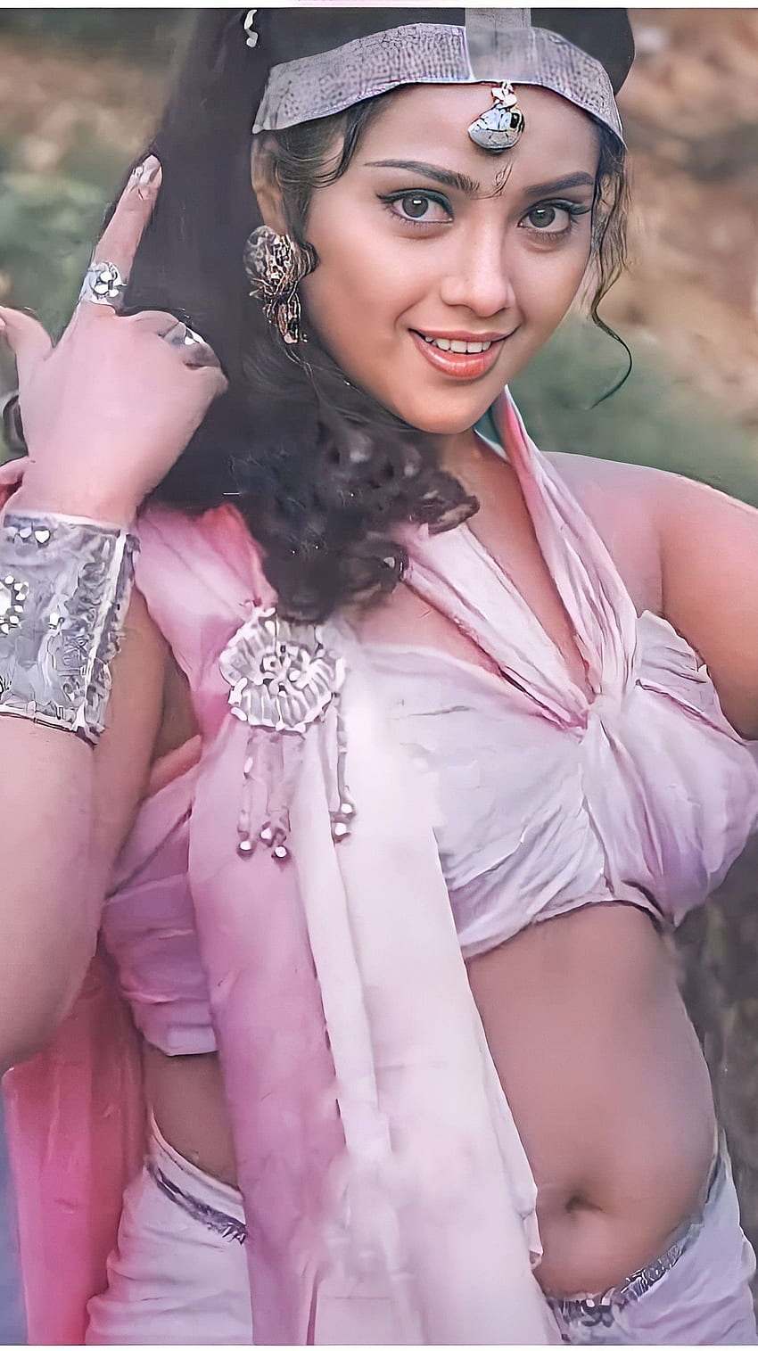 Meena durai, meena, пъп, тамилска актриса HD тапет за телефон