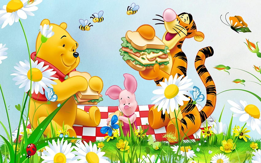 Of Winnie The Pooh QM91, Winnie the Pooh Thanksgiving HD wallpaper