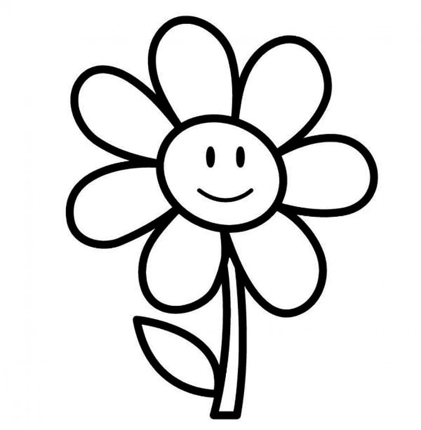 Of Flower Drawings, Of Flower Drawings png , ClipArts on Clipart Library, Single Flower Drawing HD phone wallpaper