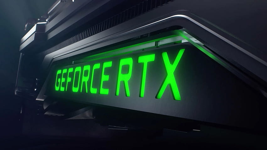 Nvidia GeForce RTX HD-Hintergrundbild