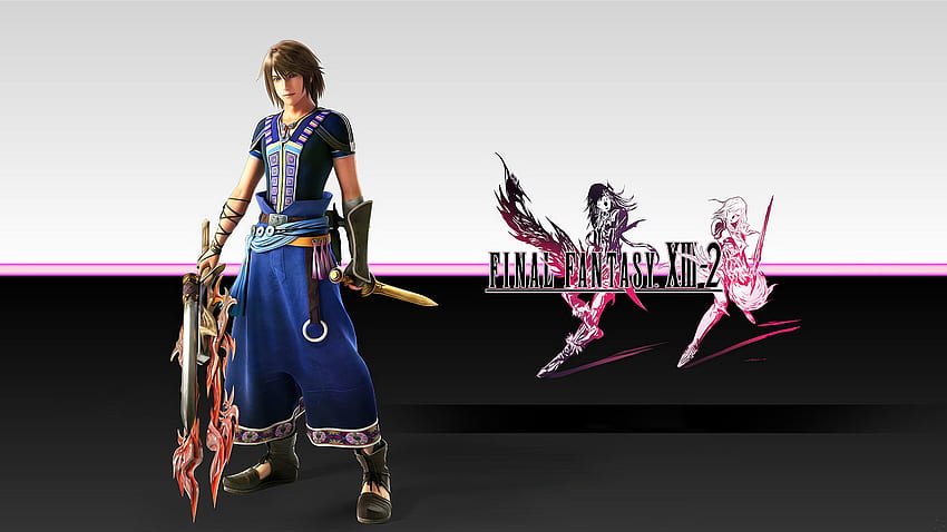 ... 3 final fantasy x 13 2 and themepack for windows 7 ... HD wallpaper