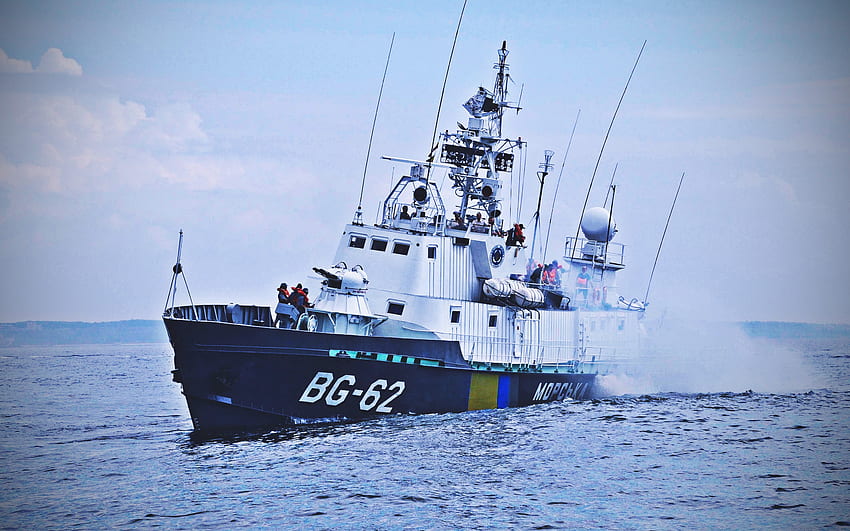 Podillya, BG-62, sea, patrol boat, Ukrainian Navy, BG62, coast security, battle ships, R HD wallpaper