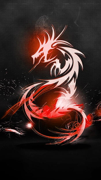 HD wallpaper black and red dragon illustration fire Dragon Wings  fantasy art  Wallpaper Flare