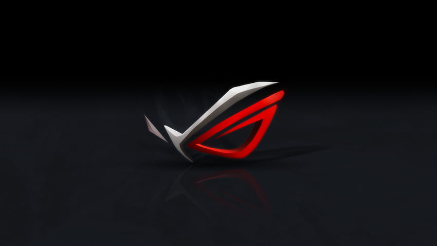 Republic Of Gamers, Asus, Logo, Reflection Hd Wallpaper 