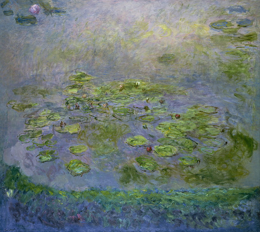 Claude Monet Nilüferler HD duvar kağıdı