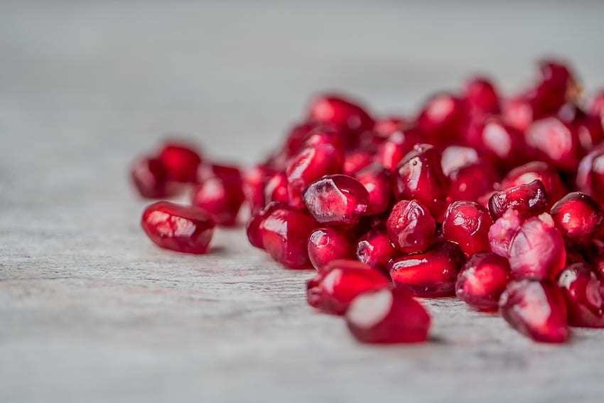 Red Pomegranate Seeds · Stock HD wallpaper