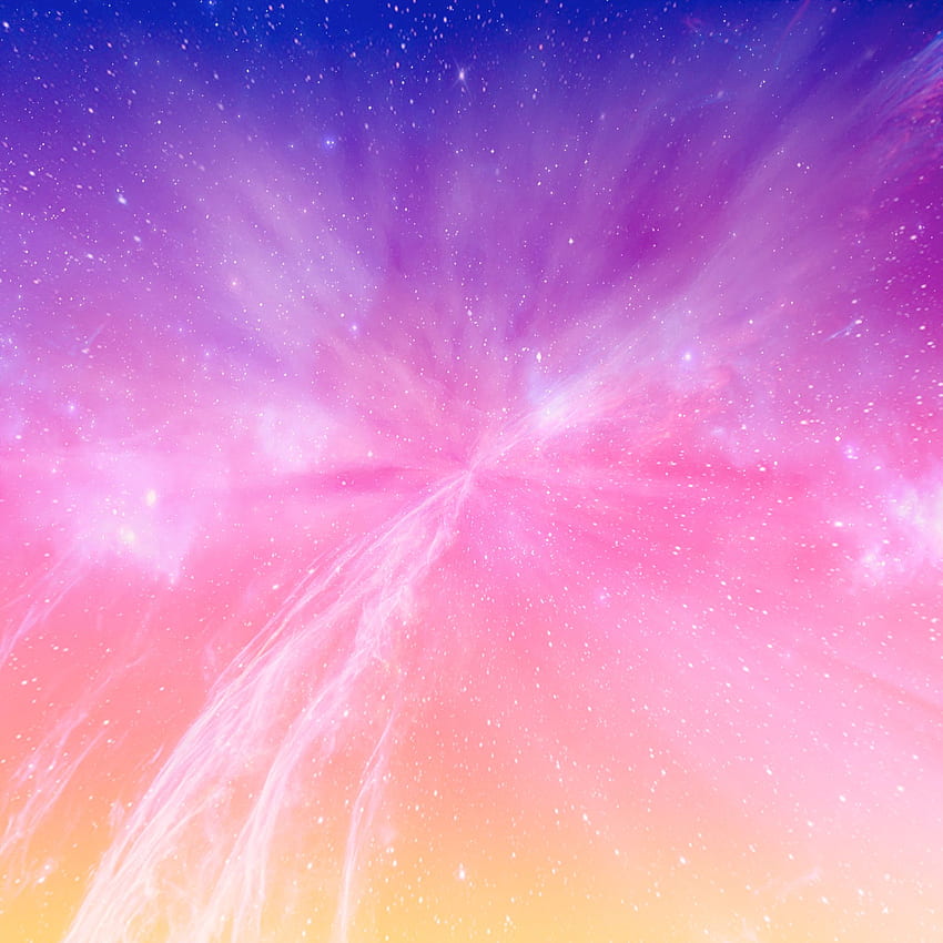 Bright Color Milky Galaxy Spaced Out - Pastel Cute Aesthetic Background - - HD phone wallpaper