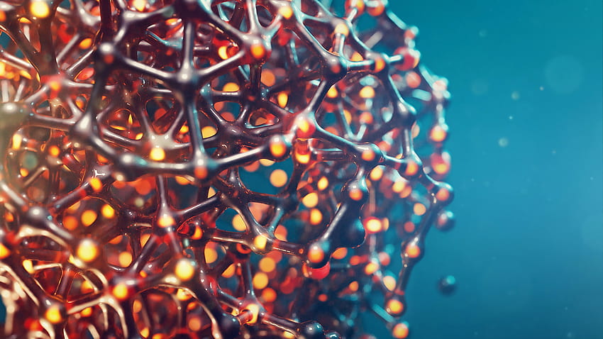 Molecule, Atom, 3D, Compound, Chemistry HD wallpaper