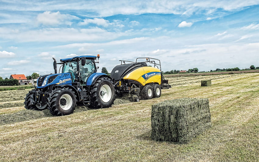 New Holland T7260, tractor, New Holland HD wallpaper