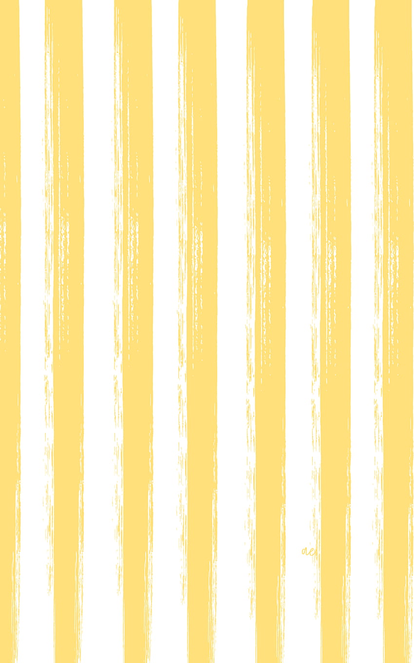 Strisce Gialle. iPhone giallo, iPhone a strisce, iPhone girasole, Plaid giallo estetico Sfondo del telefono HD