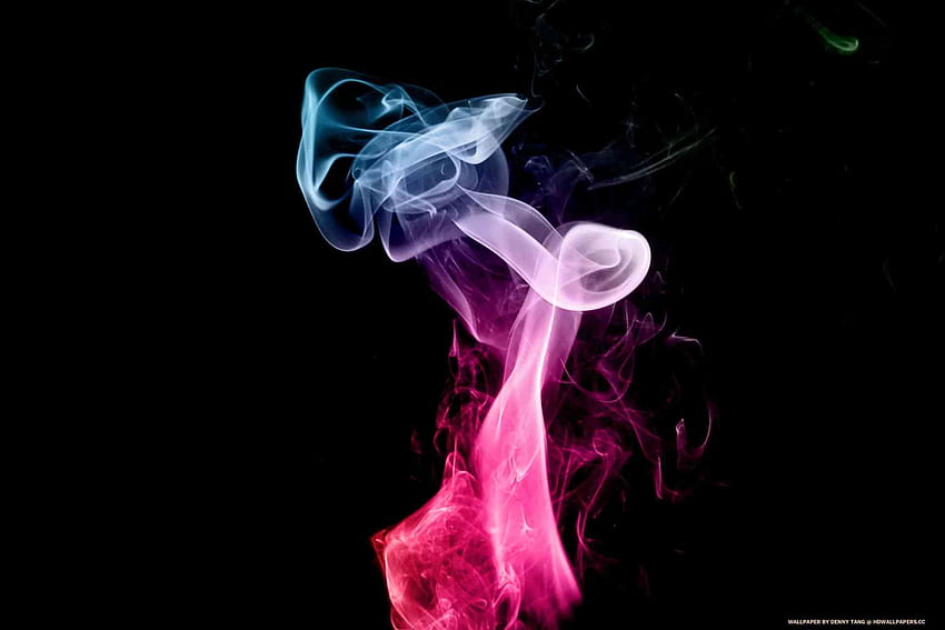 Rainbow Smoke Art 3, Smoking Art HD wallpaper