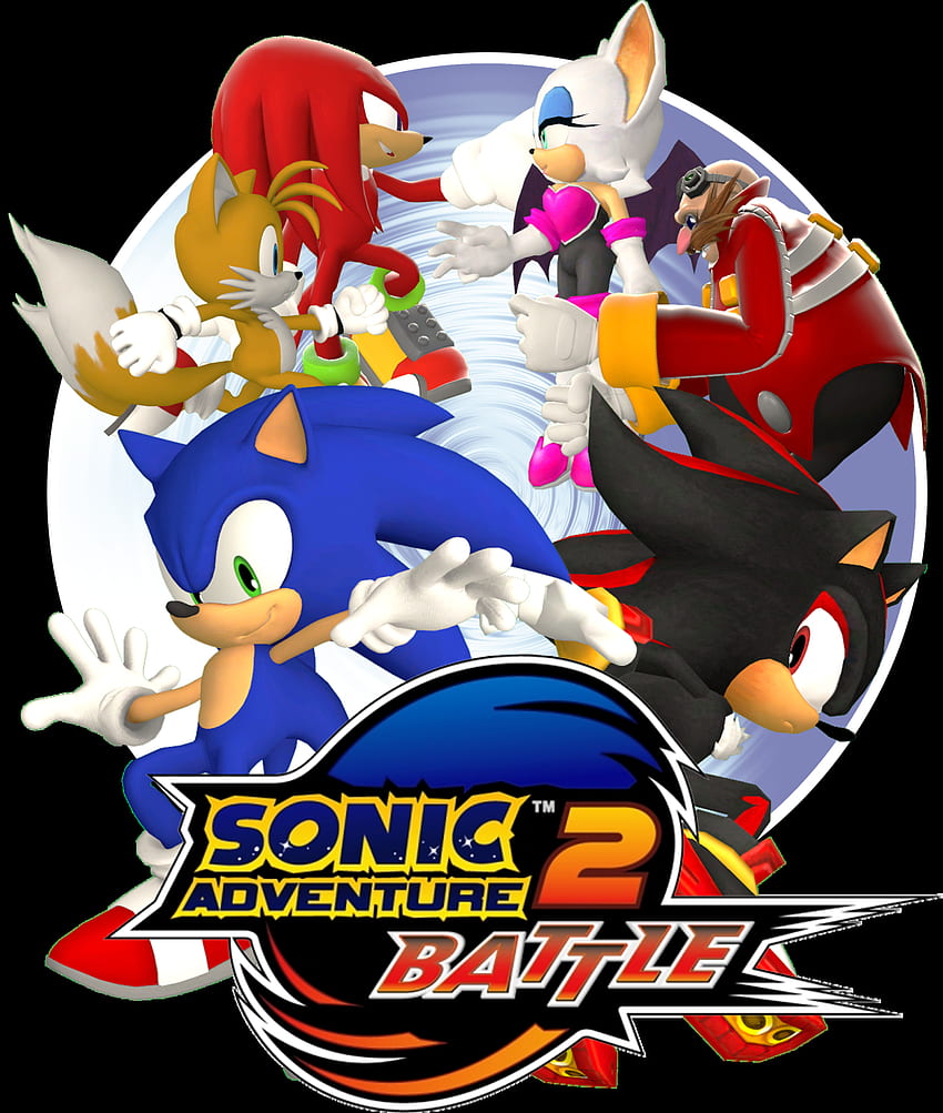 Sonic Adventure 2 Battle Logo by Lucas da Hedgehog HD phone wallpaper